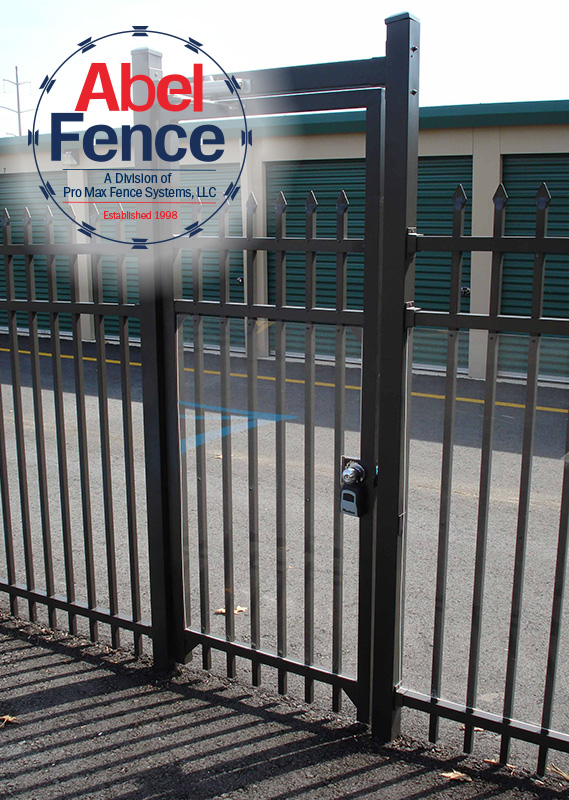 Photo of a fence with the map of Delaware