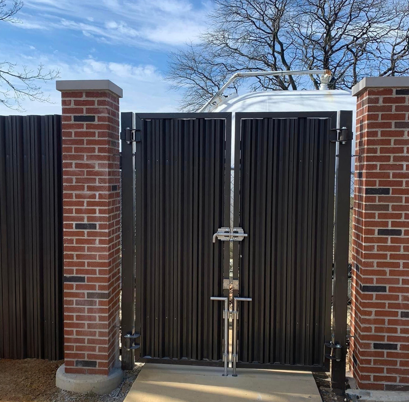 Fence installed by Able Fence